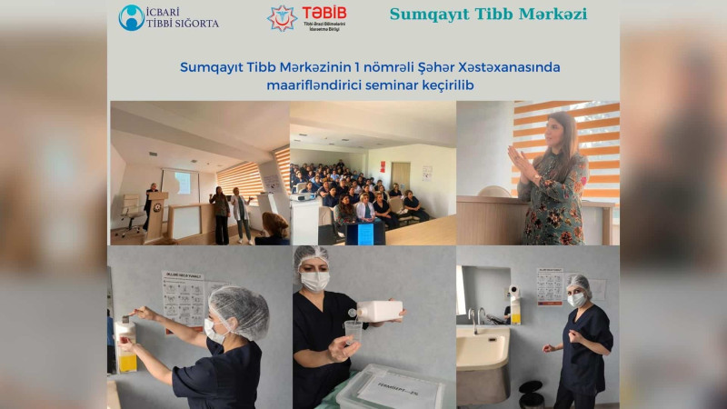 Xəstəxanada maarifləndirici seminar təşkil olunub