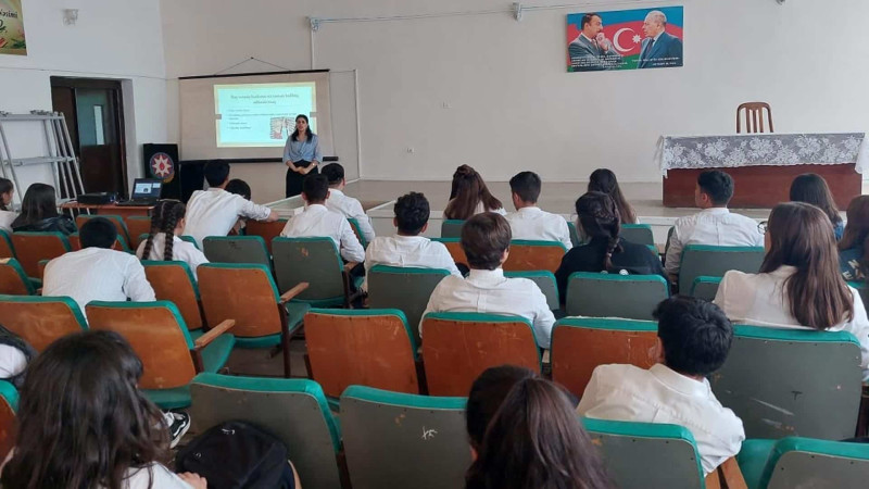 Yuxarı sinif şagirdlərinə “Bullinq” mövzusunda treninq təşkil olunub