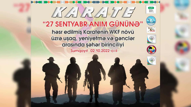 Karatenin WKF növü üzrə şəhər birinciliyi keçiriləcək