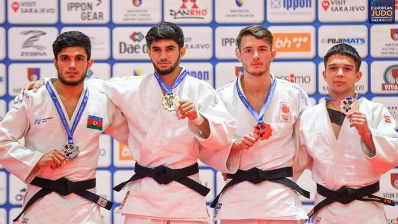 İdmançımız Avropa çempionatının gümüş medalına sahib olub