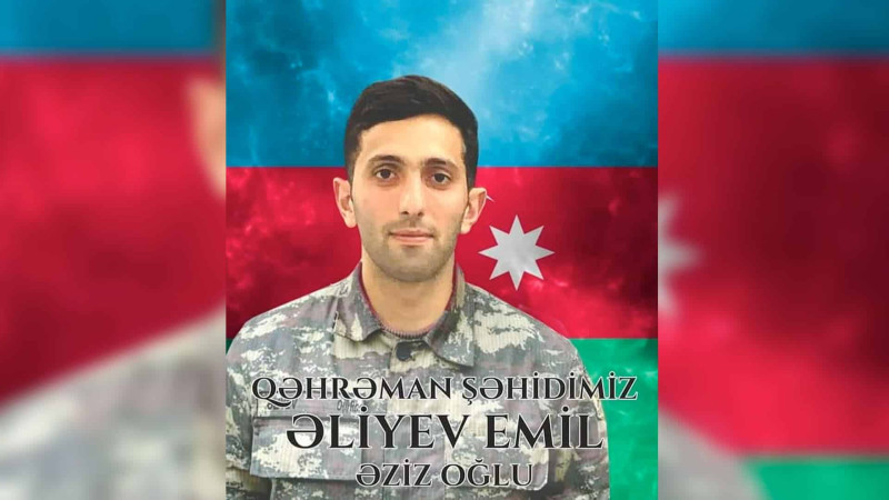 Bu gün şəhid Emil Əliyevin anım günüdür