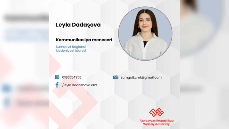 Sumqayıt Regional Mədəniyyət İdarəsində yeni təyinat