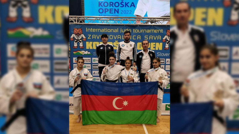 Xanım cüdoçularımız beynəlxalq turnirdə uğur qazanıblar