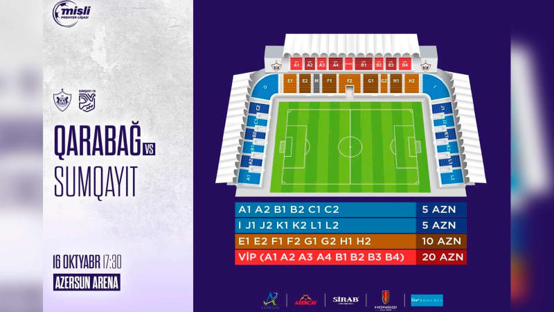 “Sumqayıt”ın oyununa biletlər satışa çıxarılıb