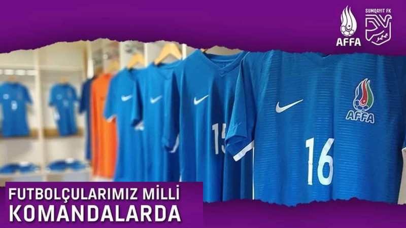 Futbolçularımız milli komandalara cəlb olunublar