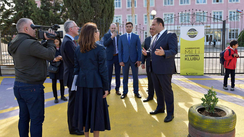 Böyük Britaniyanın səfiri Sumqayıtda olub