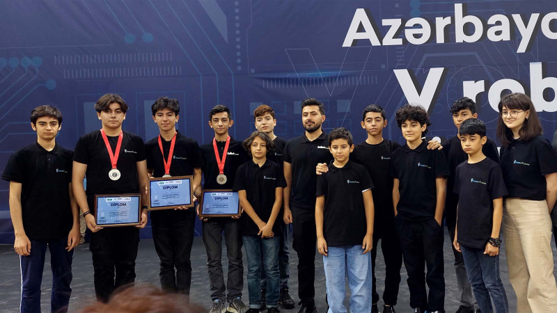 Dünya Robot Olimpiadası: Sumqayıt layiqincə təmsil edilib