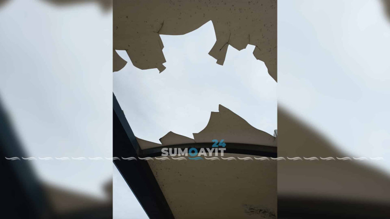 Sumqayıtda daha bir dayanacaq baxımsız haldadır