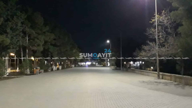 Dənizkənarı park: narkomanların məskəninə çevrilmiş ərazi işıqlandırılıb