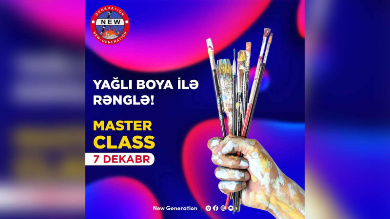 Məktəblilər üçün master-klas təşkil olunacaq