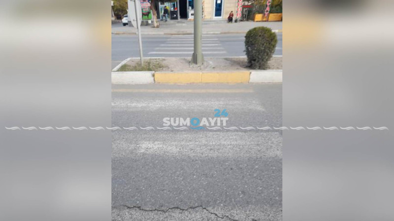 İsmət Qayıbov küçəsində “yarımçıq” keçid var