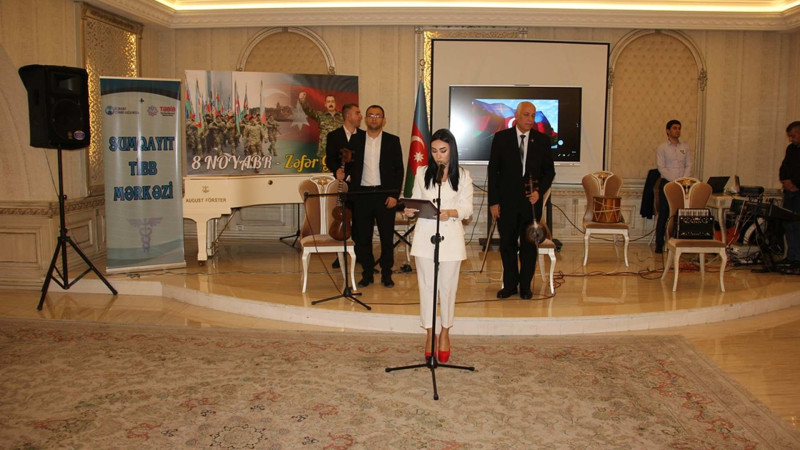 Sumqayıt Tibb Mərkəzi Zəfər Günü münasibətilə tədbir keçirib