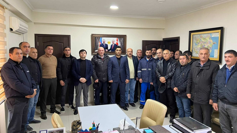 Sukanal İdarəsində Zəfər Günü qeyd olunub