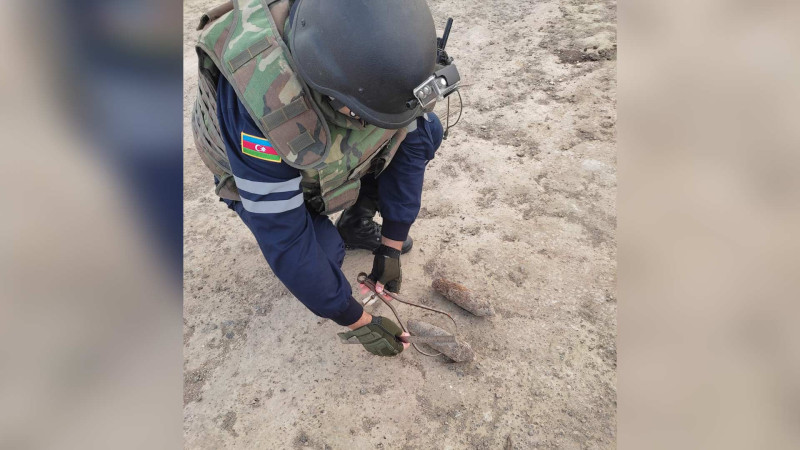 Sumqayıtda tank mərmiləri aşkar edilib