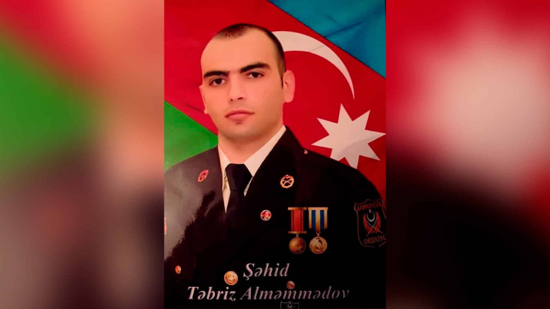 Bu gün şəhid Təbriz Alməmmədovun mövlud günüdür