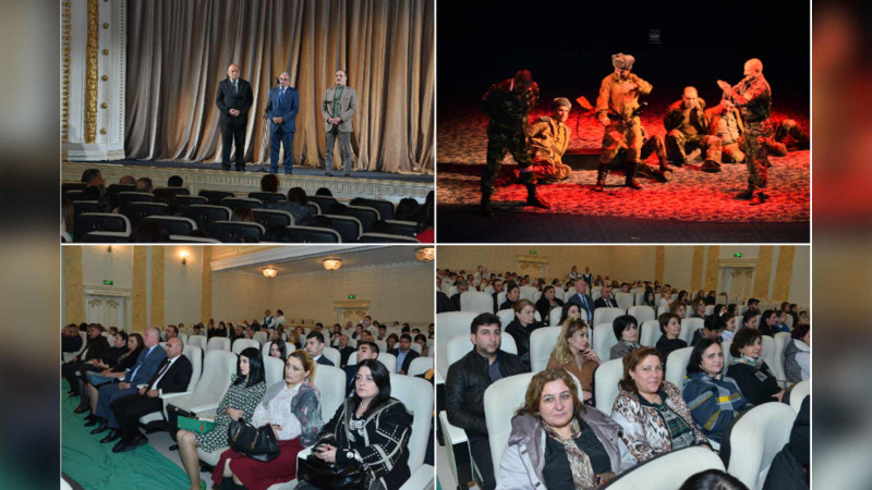 SDU-nun kollektivi “Missiya” dramını izləyib