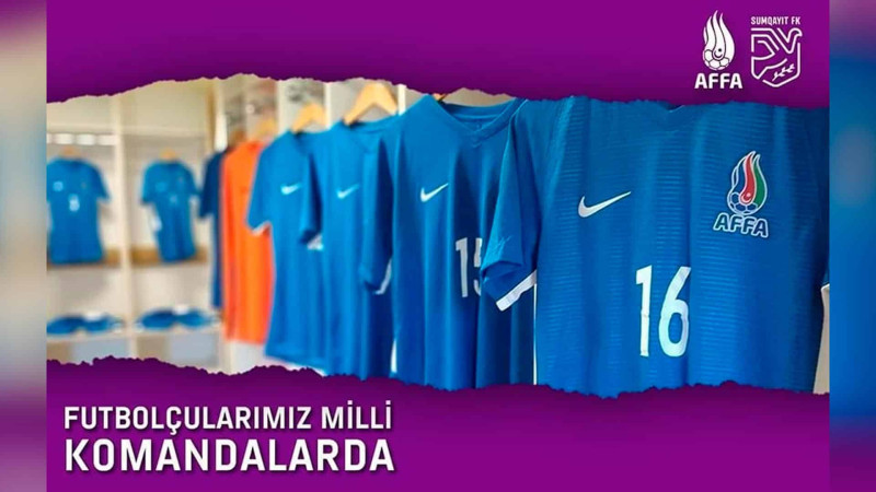 “Sumqayıt”ın üç futbolçusu yığmaya cəlb olunub