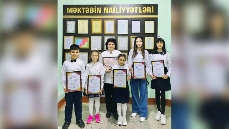 Sumqayıtlı şagirdlər Astana Grand Prix müsabiqəsində uğur qazanıblar