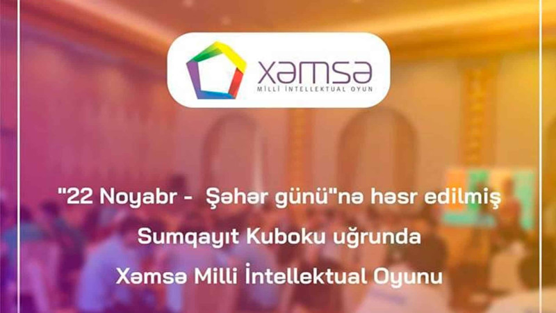Şəhər Günü ilə əlaqədar intellektual oyun keçiriləcək