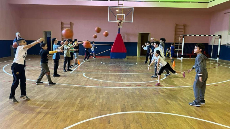 Basketbol idman növü üzrə nümunəvi çıxışlar keçirilib