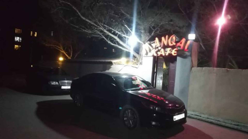 “Manqal” kafesində yanğın olub