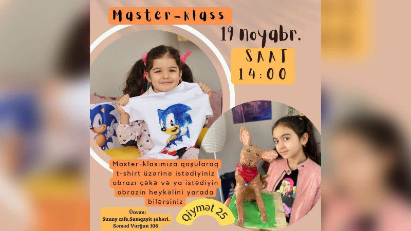 Sumqayıtda master-klas keçiriləcək