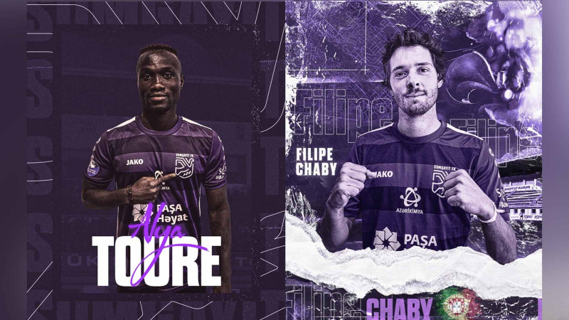 “Sumqayıt” FK: Alya Ture və Filipe Çabi sıradan çıxıblar