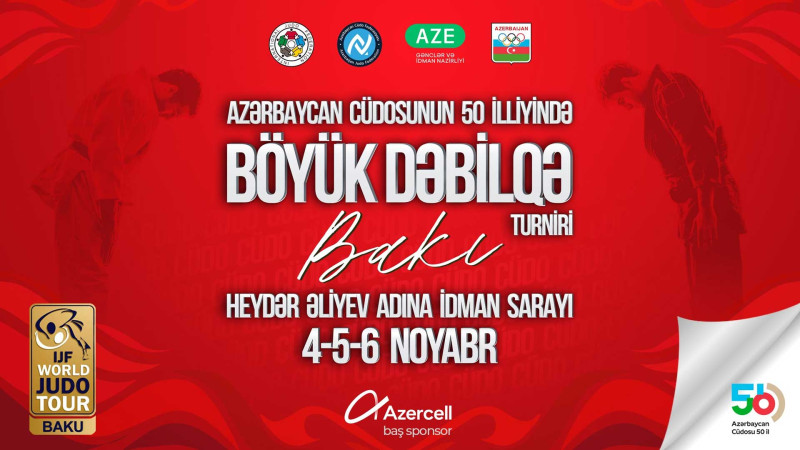 Cüdoçularımızın Böyük Dəbilqə turnirindəki rəqibləri müəyyənləşib