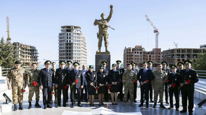Sumqayıt Baş Gömrük İdarəsində Zəfər Günü ilə bağlı tədbir baş tutub