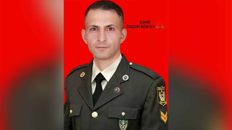 Bu gün şəhid Daşqın Ağayevin anım günüdür
