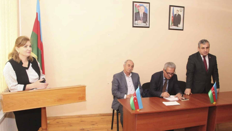 Məktəbdə şair İbrahim İlyaslı ilə görüş təşkil olunub
