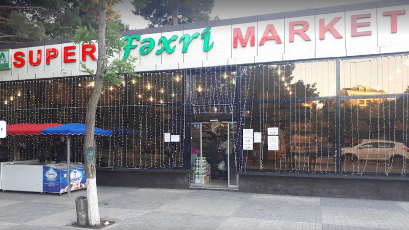 “Fəxri” marketində nöqsanlar tapılıb AQTA xəbər yayıb