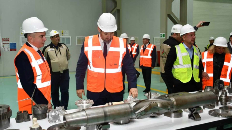 Tatarıstanın nümayəndələri Sumqayıt Kimya Sənaye parkında görüş keçiriblər