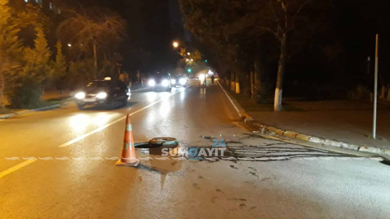 19-cu məhəllədə zirzəmiləri su basıb