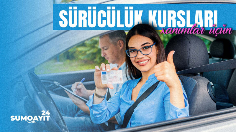 Sumqayıtda xanımlar avtomobil idarə etməyi harada öyrənə bilərlər?
