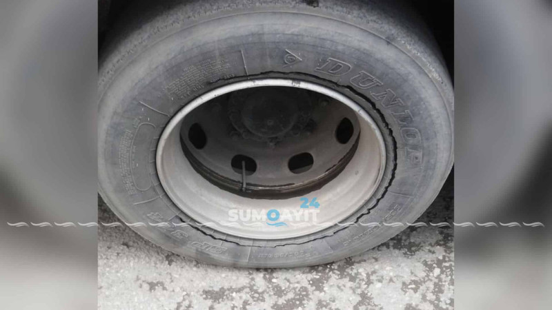 9 nömrəli marşrut avtobusu nasaz vəziyyətdədir
