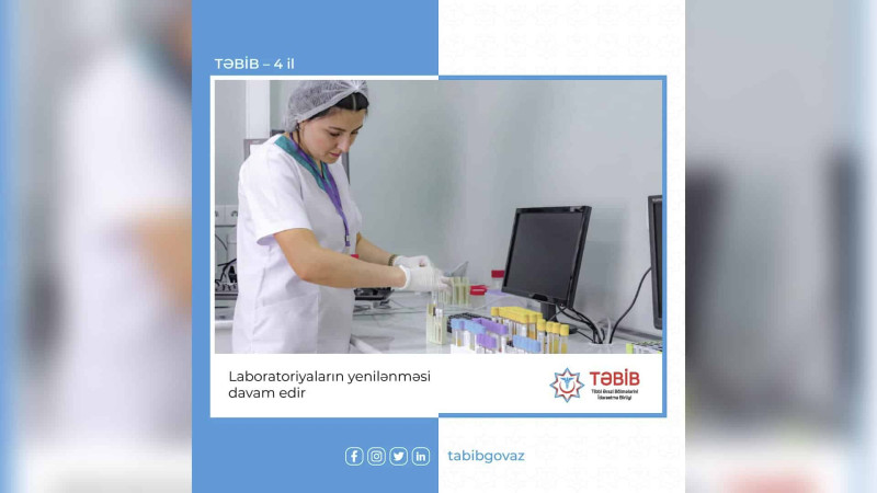Sumqayıt Tibb Mərkəzinin laboratoriyasında yeni bölmələr yaradılıb
