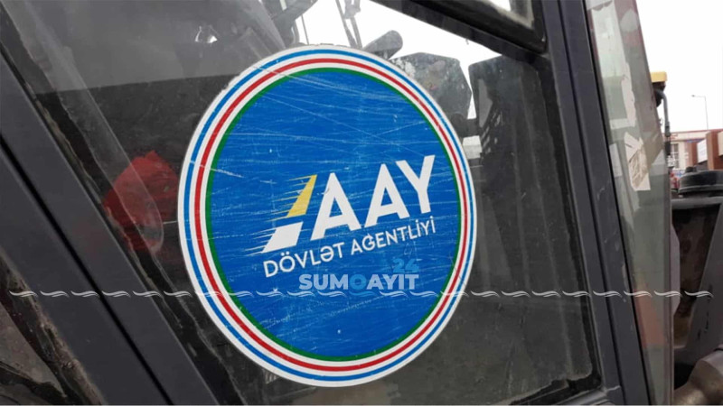 Sumqayıtın bir hissəsində yol bağlanıb