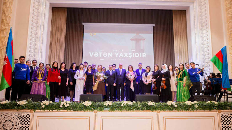 Şuşa ilinə həsr olunmuş konsert proqramı keçirilib