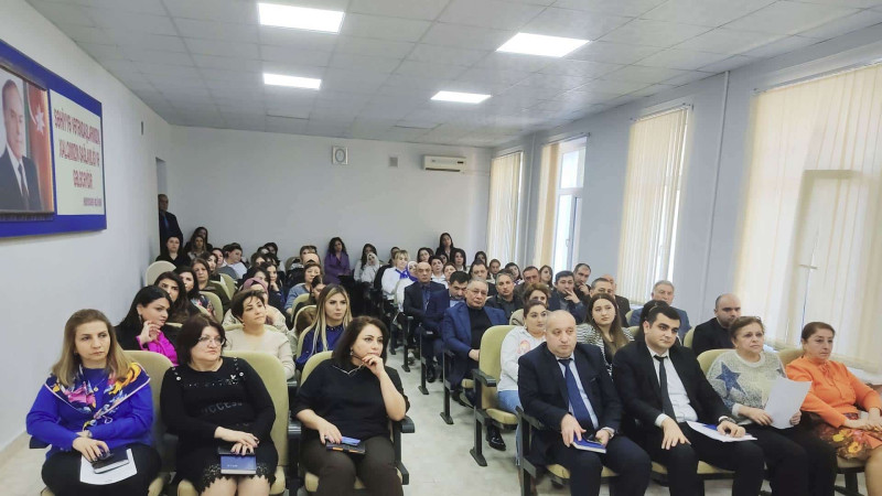 Sumqayıt Tibb Mərkəzində ilin yekunları müzakirə olunub