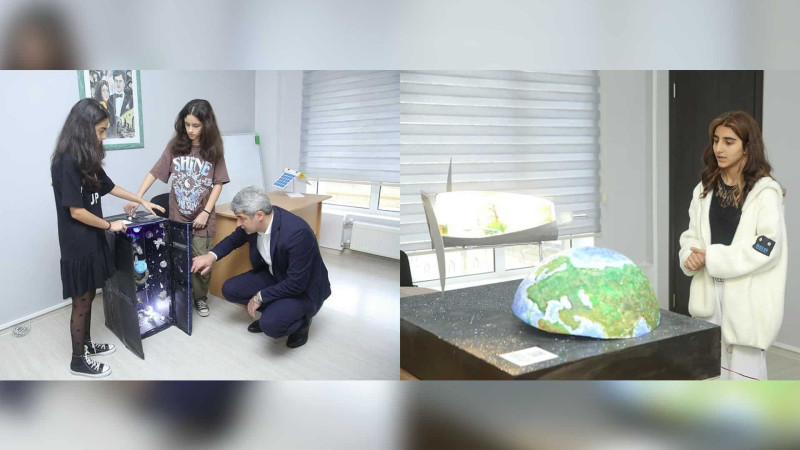 Təfəkkür liseyinin şagirdləri “Gələcəyin mühəndisi” müsabiqəsinə qatılıblar