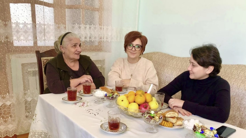 Fiziki məhdudiyyətli şəxslərin ailələri ziyarət edilib