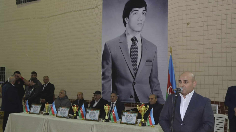 Milli Qəhrəman Əliyar Əliyevin 65 illik yubileyinə həsr olunmuş güləş üzrə turnir keçirilib