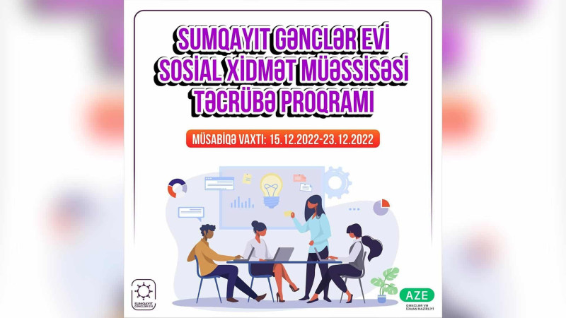 Sumqayıtlı gənclər üçün təcrübə proqramı keçiriləcək