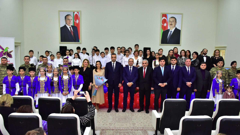 Sumqayıtda Əhməd Bakıxanovun 130 illiyi qeyd olunub