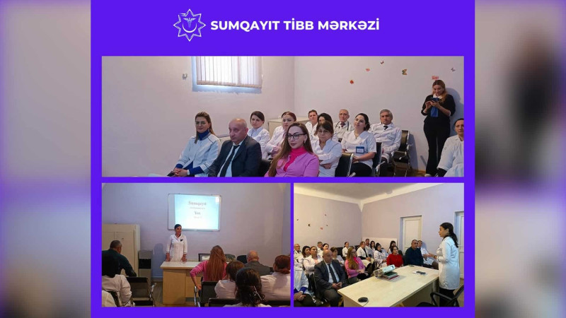Pediatrların iştirakı ilə narkomaniya əleyhinə tədbir keçirilib