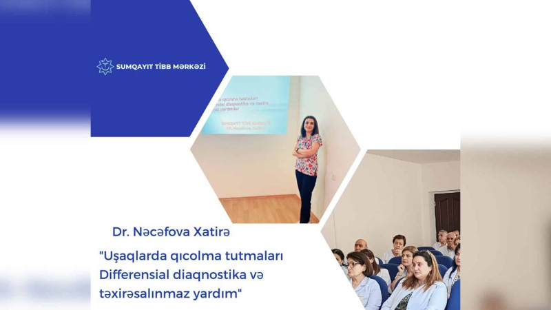 Sumqayıt Uşaq Xəstəxanasında seminar baş tutub