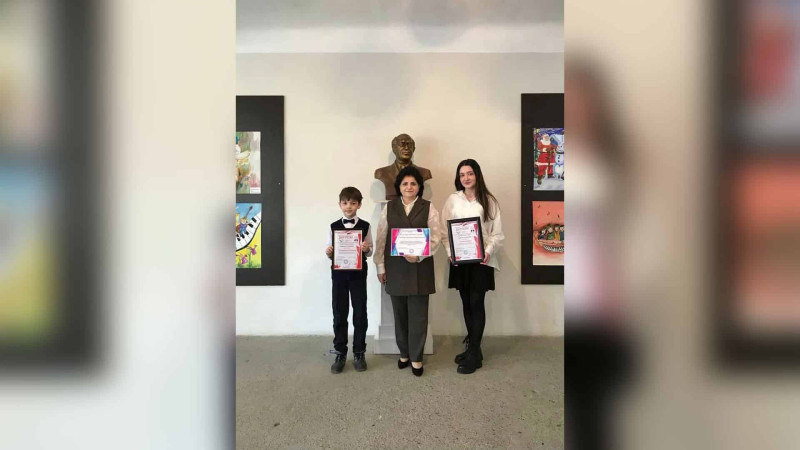 Uşaq İncəsənət Məktəbinin şagirdləri laureat adına layiq görülüblər