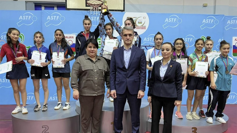 İdmançılarımız stolüstü tennis üzrə yarışda böyük nailiyyətlər qazanıblar