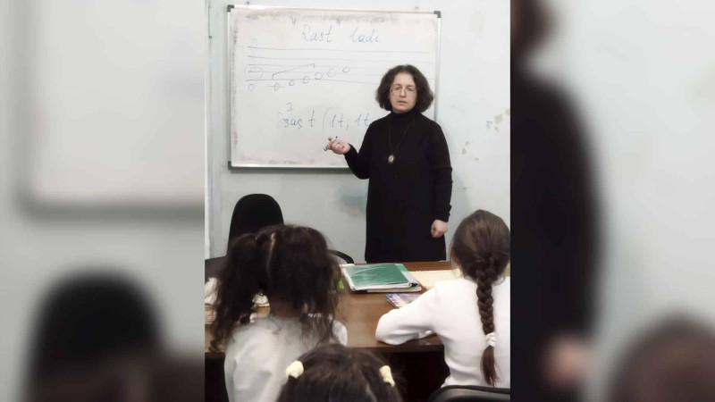 Sumqayıtda musiqi üzrə açıq dərs təşkil olunub
